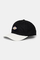 Dickies czapka z daszkiem bawełniana wzorzyste czarny DK0A4Z6LBLK1