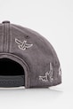 Βαμβακερό καπέλο του μπέιζμπολ Puma PUMA x KIDSUPER BB Cap μωβ 260180