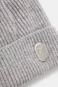 A Bathing Ape wool beanie One Point Knit 1K80181304 gray SS25