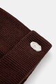Вовняна шапка A Bathing Ape One Point Knit 1K80181304 коричневий SS25