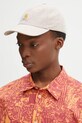 Carhartt WIP czapka z daszkiem bawełniana Icon Cap I033359.2ORXX beżowy SS25