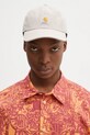 Carhartt WIP czapka z daszkiem bawełniana Icon Cap bawełna beżowy I033359.2ORXX