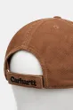 Αξεσουάρ Βαμβακερό καπέλο του μπέιζμπολ Carhartt WIP Heart Metal Cap I034609.08WXX καφέ