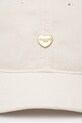 Šiltovka Carhartt WIP Heart Metal Cap I034609.1K6XX béžová SS25