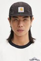 Καπέλο Carhartt WIP Canby Cap λείο μαύρο I034601.0D2XX