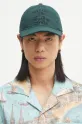 Carhartt WIP cotton baseball cap Cabinetry Cap cotton green I034749.2XGXX