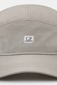 C.P. Company șapcă 18CMAC226A005904A gri SS25