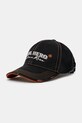 Martine Rose cotton baseball cap Roll Back applique black 1168WP13014