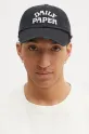 Pamučna kapa sa šiltom Daily Paper Dias Arch Stack Cap 2511169 crna