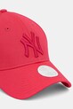 Bavlněná baseballová čepice New Era 60595168 růžová SS25