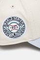 Bavlněná baseballová čepice New Era 60595222 béžová SS25