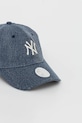 Akcesoria New Era czapka z daszkiem bawełniana 60595375 granatowy