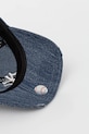 New Era czapka z daszkiem bawełniana granatowy 60595375
