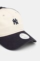 Bavlněná baseballová čepice New Era 60595371 námořnická modř SS25