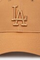 Bavlněná baseballová čepice New Era 60595155 hnědá SS25