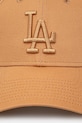 Bavlněná baseballová čepice New Era 60595155 hnědá SS25