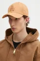 New Era cotton baseball cap cotton brown 60595155