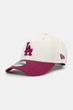 New Era șapcă de baseball din bumbac bumbac bej 60595243