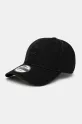 New Era czapka z daszkiem bawełna czarny 60595458