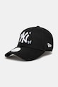 New Era pamut baseball sapka aplikációval fekete 60595344