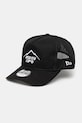 New Era pamut baseball sapka aplikációval fekete 60595145