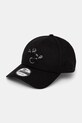 Хлопковая кепка New Era аппликация чёрный 60595224