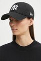 Памучна шапка с козирка New Era Washed 920 NYY 60579076 черен