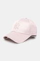 New Era baseball cap WMNS Satin 940 NYY applique pink 60595369