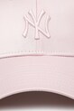 New Era czapka z daszkiem WMNS Satin 940 NYY 60595369 różowy SS25