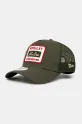 New Era czapka z daszkiem NE Patch Trucker pozostałe zielony 60603678