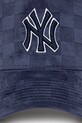 New Era sapca Tonal Check Trucker NYY 60595260 bleumarin SS25