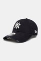 New Era czapka z daszkiem Distressed 920 NYY bawełna granatowy 60595226