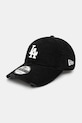 New Era berretto da baseball in cotone Distressed 920 LA applique nero 60595229