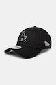 New Era cotton baseball cap Team Outline 940 La Dodgers cotton black 60595206