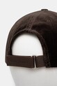 Akcesoria Wales Bonner czapka z daszkiem welurowa Morning US25HA06.899 brązowy