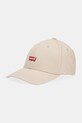 Levi's czapka z daszkiem aplikacja beżowy D7723.0025