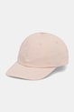 Βαμβακερό καπέλο του μπέιζμπολ Levi's απλικέ ροζ 000AG.0013