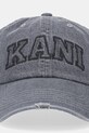 Džínová baseballová čepice Karl Kani PD00005190 šedá SS25