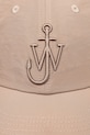 JW Anderson czapka z daszkiem Baseball AC0198.FA0214.190 beżowy SS25
