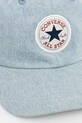 Džínová baseballová čepice Converse 10027685.A01 modrá SS25