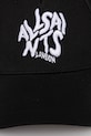 Pamučna kapa sa šiltom AllSaints AS200869 crna SS25