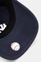 New Era czapka z daszkiem bawełniana granatowy 60595144