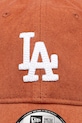 New Era șapcă de baseball din bumbac Canv 920 LA Dodgers 60595143 portocaliu SS25