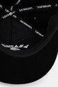 Vunena kapa sa šiltom A Bathing Ape College crna 1K80180001