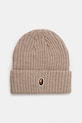 Kapa s dodatkom vune A Bathing Ape One point bez uzorka bež 1K80281003