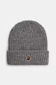Шапка с примесью шерсти A Bathing Ape One point гладкий серый 1K80281003
