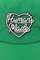 Human Made baseball cap 6 Panel HM29GD047 green SS25