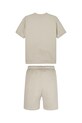 Детский комплект из хлопка Calvin Klein Jeans 0 IB0IB02386.128.176.PPYA бежевый SS25