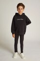 Детский комплект Calvin Klein Jeans 0 трикотаж чёрный IU0IU00685.128.176.PPYA