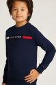 Tommy Hilfiger tuta per bambini KB0KB09312.128.176.PPYA blu navy